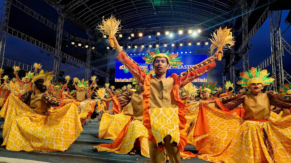 The Northeastern Cluster 1 contigent performed during the Mammangi Festival Street Dance and Showdown.